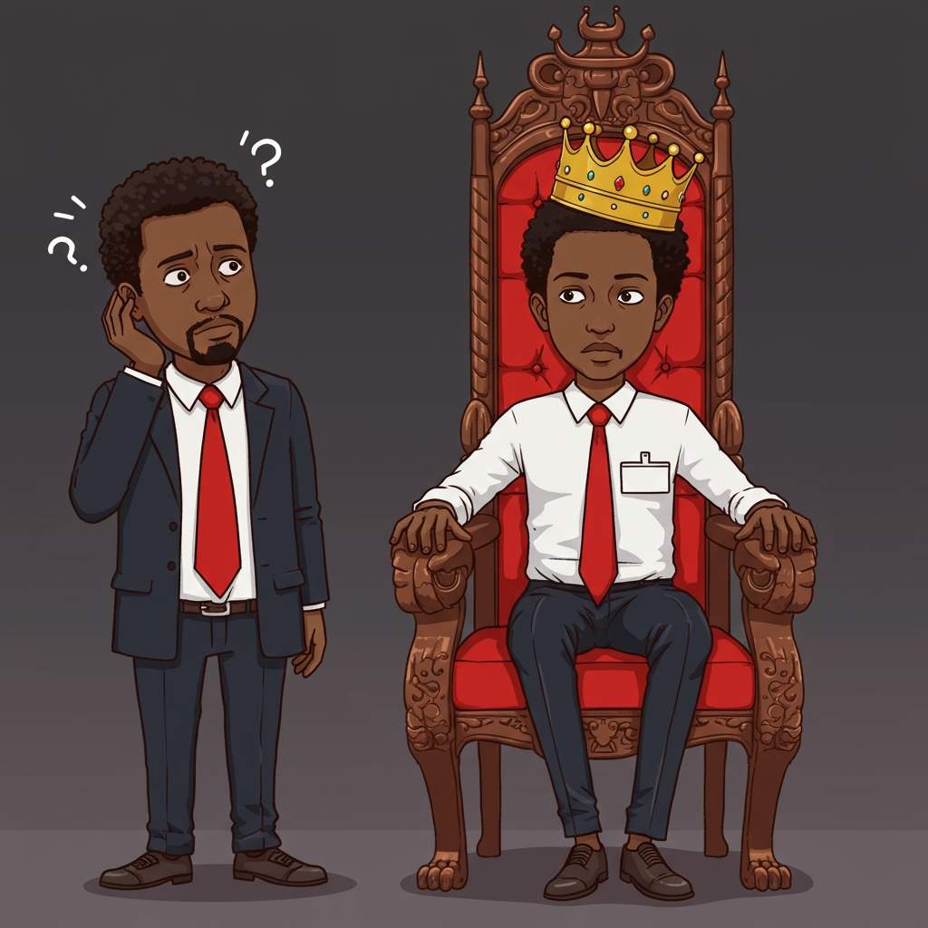 employee-on-throne